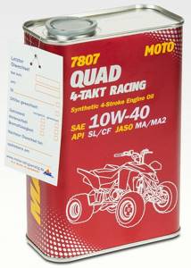 MANNOL 4-TAKT RACING QUAD 10w40 1л  (масло для 4-такт. квадрациклов)
